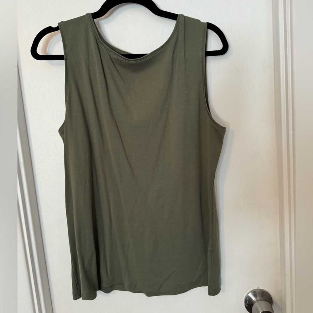 Rosemont & State olive tank top size XL